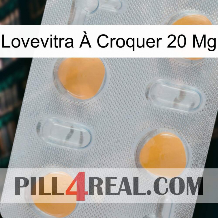 Lovevitra À Croquer 20 Mg 24